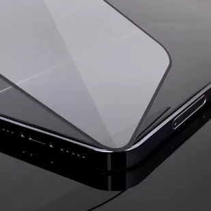 Wozinsky Full Glue Tempered Glass szkło hartowane Xiaomi Redmi A1+ 9H na cały ekran z czarną ramką - Szkła hartowane na telefon - miniaturka - grafika 3