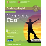Muzyka alternatywna - Cambridge University Press Complete First Students Book with Answers with Testbank + CD Guy Brook-Hart - miniaturka - grafika 1