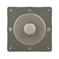 Wyłączniki światła i elektryczne - VARILIGHT Ściemniacz przyciskowo-obrotowy VARILIGHT  Satyna  VARILIGHT - miniaturka - grafika 1