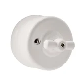 Wyłączniki światła i elektryczne - Włącznik pojedynczy CLA1001  Biały - miniaturka - grafika 1