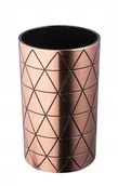 Pojemniki łazienkowe - Kubek Łazienkowy Kosmetyczny Star Miedziany - miniaturka - grafika 1