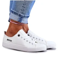 Trampki damskie - Trampki Niskie Damskie Big Star KK274010 Białe 39 - miniaturka - grafika 1