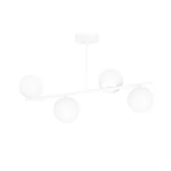 Lampy sufitowe - Minimalistyczna, biała lampa sufitowa do sypialni 1021/4 z serii BIOR - miniaturka - grafika 1