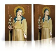Ikony i obrazy sakralne - Ikona religijna Święta Klara - miniaturka - grafika 1