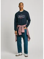 Bluzy męskie - Pepe Jeans Bluza "Daxton" w kolorze granatowym - miniaturka - grafika 1