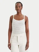 Swetry damskie - Guess Sweter W6GR11 Z0593 Biały Regular Fit - miniaturka - grafika 1