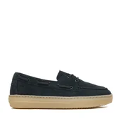 Mokasyny damskie - Mokasyny Rieker L5905-14 Granatowy - miniaturka - grafika 1