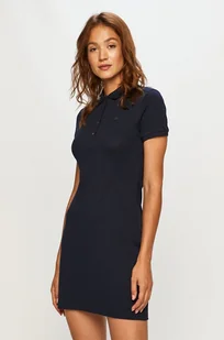 Lacoste Sukienka EF5473 kolor granatowy mini prosta EF5473-001 - Sukienki - miniaturka - grafika 1