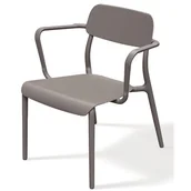 Fotele i krzesła ogrodowe - Krzesło ogrodowe FERNE Rimo FRIK667 Brązowy - miniaturka - grafika 1