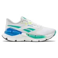 Trampki damskie - Reebok Damskie trampki FLOATZIG SYMMETROS, białe/UNLEASHEDGREEN/KINEBLUE, 36 EU, Biały Unleashedgreen Kineblue, 36 EU - miniaturka - grafika 1