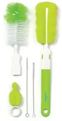 Akcesoria do karmienia - Babyono Zestaw Szczotek Do Butelek I Smoczków Wymienny Zielony - miniaturka - grafika 1