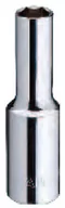 Klucze i nasadki - Stanley Nasadka długa 1/2" 6 pkt 12mm 733268 - miniaturka - grafika 1
