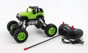 Zabawki zdalnie sterowane - Dromader, Ciężarówka Monster Truck na radio duże koła R/C - miniaturka - grafika 1
