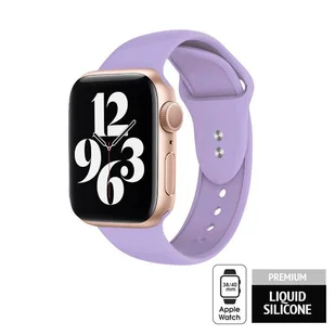 Crong Liquid - Pasek do Apple Watch 38/40/41 mm (fioletowy) - Akcesoria do smartwatchy - miniaturka - grafika 1