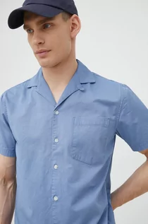 Koszule męskie - Solid koszula bawełniana męska regular - grafika 1