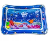 Maty edukacyjne - Dmuchana Mata Wodna Sensoryczna Dla Niemowląt 69cm - Idealna Na Prezent - miniaturka - grafika 1