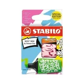 Flamastry - Zakreślacz Boss Mini by Snooze One 3szt - Stabilo - miniaturka - grafika 1