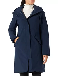 Płaszcze damskie - Jack Wolfskin Cold Bay Płaszcz Kobiety, czarny XL 2021 Kurtki przeciwdeszczowe 1113031-6350005 - grafika 1