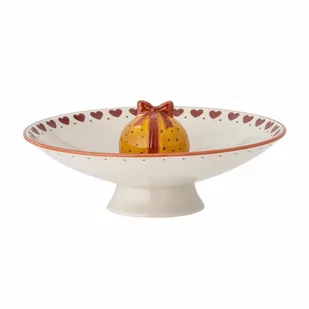 Miska Pedestal ceramiczna Bloomingville - Tace i patery - miniaturka - grafika 1
