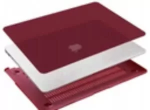 Pokrowiec Etui do Macbook Air 13 2020 A2179/A2337/A1932 - Red - Torby na laptopy - miniaturka - grafika 1