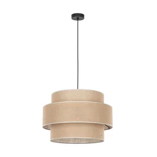 Lampa z beżowym abażurem, do sypialni TK 5419 z serii CALISTO JUTA - Lampy sufitowe - miniaturka - grafika 1