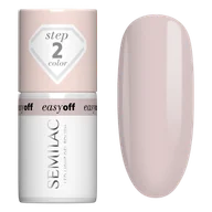 Lakiery hybrydowe - Semilac Lakier do paznokci Easy Off, L12 Almond Milk - miniaturka - grafika 1