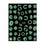 Ozdoby do paznokci - Allepaznokcie Naklejki do paznokci cienkie samoprzylepne świecące w UV Colorf CY-040 - miniaturka - grafika 1