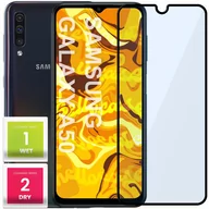 Szkła hartowane na telefon - Szkło Hartowane Do Samsung Galaxy A50 / A50S / A30S Pełne Na Cały Ekran 5D - miniaturka - grafika 1