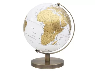 Globus średni - Globe Gold & White - Globusy - miniaturka - grafika 1