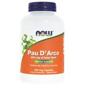 Przeziębienie i grypa - Now Foods Pau D`Arco 500 mg Suplement diety 250 kaps. - miniaturka - grafika 1
