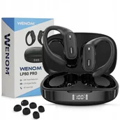 Słuchawki - Wenom LP80 PRO Bluetooth 5.3 Bass Hd Czarny - miniaturka - grafika 1