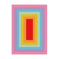 Scrapbooking - Zestaw wykrojników dpCraft prostokąty 15 x 10 cm 7 szt. - miniaturka - grafika 1