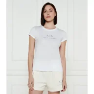 Koszulki i topy damskie - Armani Exchange T-shirt Slim Fit - miniaturka - grafika 1
