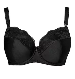 Biustonosz do karmienia usztywniany Marte Mama czarny, Teyli - Biustonosze ciążowe Biustonosz do karmienia usztywniany Marte Mama czarny, Teyli - Biustonosze ciążowe - miniaturka - grafika 1