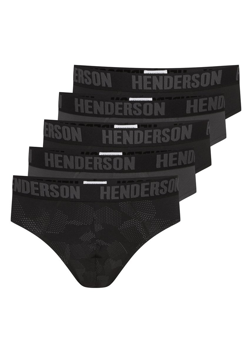 Slipy Soul Henderson 5-pak czarny, grafitowy L