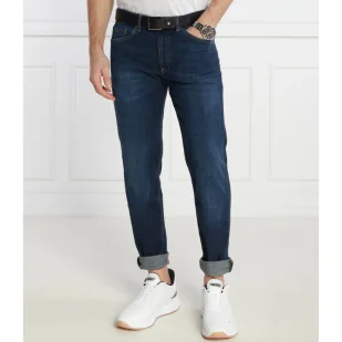 BOSS Jeansy Taber | Tapered fit - Spodnie męskie - miniaturka - grafika 1