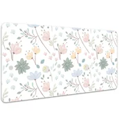 Podkładki na biurko - Ochronna mata na biurko Kwiaty wiosenne 100x50 cm, Dywanomat - miniaturka - grafika 1