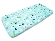 Prześcieradła dla dzieci - PRZEŚCIERADŁO DO KOŁYSKI 90x40 cm BAWEŁNA Kerstin - miniaturka - grafika 1