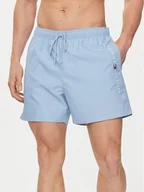 Kąpielówki męskie - Tommy Hilfiger Szorty kąpielowe UM0UM03258 Niebieski Regular Fit - miniaturka - grafika 1