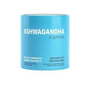 Noble Health Ashwagandha w żelkach - Suplementy naturalne - miniaturka - grafika 1