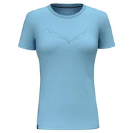 Koszulki i topy damskie - Salewa Damska koszulka Pure Eagle Frame Dry W Tshirt - miniaturka - grafika 1