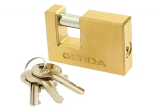GERDA SP Z O.O Kłódka trzpieniowa GERDA 50 mm - Akcesoria do drzwi - miniaturka - grafika 2