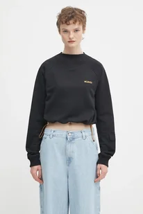 Columbia bluza bawełniana High Cascades damska kolor czarny gładka 2136421 - Bluzy damskie - miniaturka - grafika 1