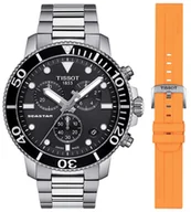 Zegarki męskie - Zegarek Tissot T120.417.11.051.00+T852.047.918 SEASTAR 1000 CHRONOGRAPH - miniaturka - grafika 1