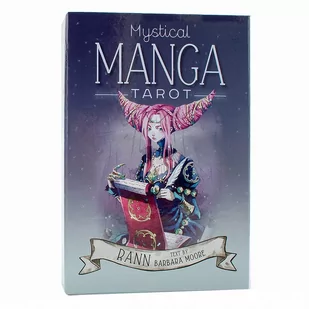 MYSTICAL MANGA Tarot KIT - karty tarota z podręcznikiem - Gry karciane - miniaturka - grafika 1