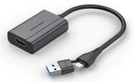 Adaptery i przejściówki - I/O ADAPTER HDMI TO USB-C/A/ACYHB VENTION - miniaturka - grafika 1