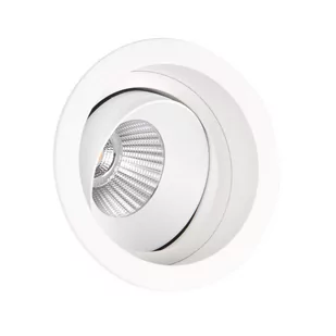 Maxlight łazienkowe oczko stropowe LED Hiden 10W 900lm 3000K białe IP32 H0109 - Lampy sufitowe - miniaturka - grafika 1