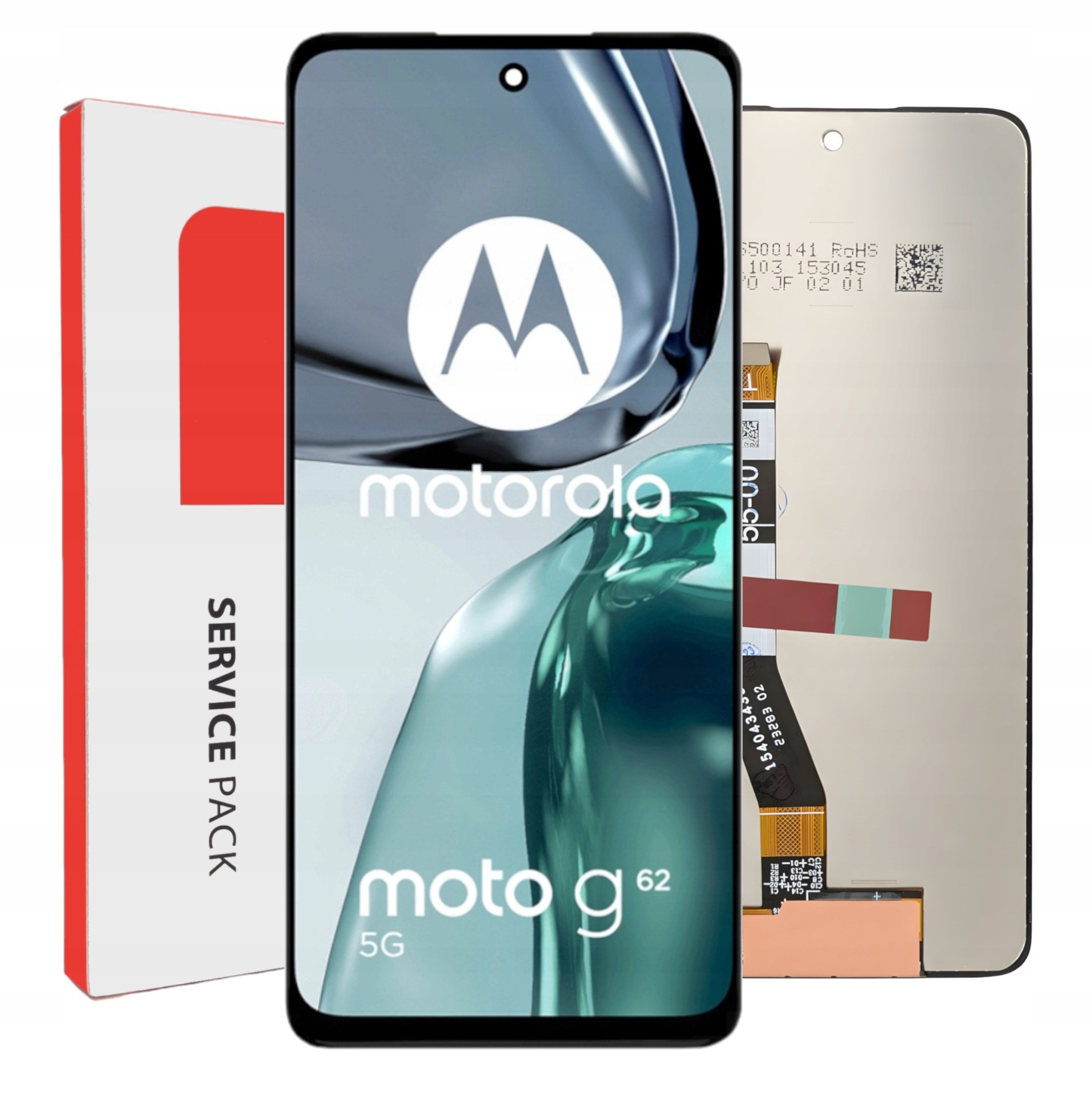 ORYGINAŁ WYŚWIETLACZ EKRAN LCD DO MOTOROLA G62 5G
