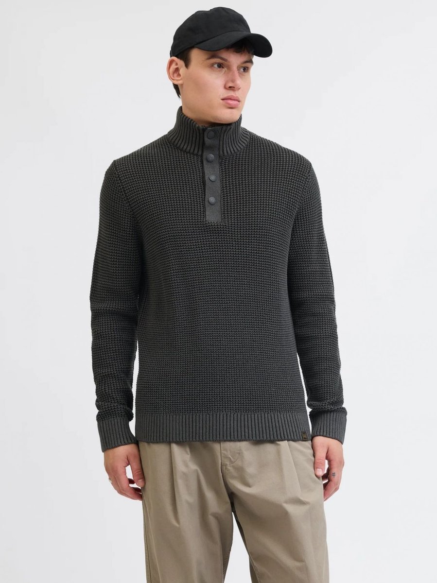 maglie mężczyzna jack and jones 12278965 ethan black