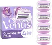 Maszynki do golenia i wkłady - Gillette Venus Breeze wkład do maszynki 4 szt dla kobiet - miniaturka - grafika 1